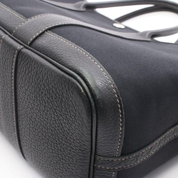 Hermes Garden Party TPM Canvas Leather Tote - Picture 6 of 8